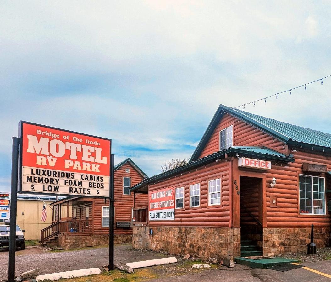 Bridge Of The Gods Motel, Cabins & Rv Park Cascade Locks Exterior photo